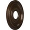 Ekena Millwork Cole PVC Medallion (Canopies up to 4 1/4"), 13"OD x 3 1/2"ID x 3/4"P, Textured Metallic Mystic Brown CMP13COAMB - alternate 3